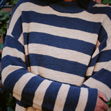 CLAIRE STRIPE KNIT TOP