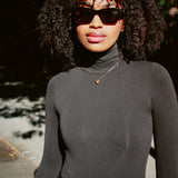 CHLOE SEAMLESS TURTLENECK BODYSUIT