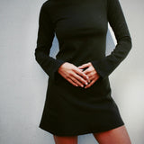 CLOAK & DAGGER BARDOT DRESS VERT ABYSSE