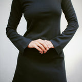 CLOAK & DAGGER BARDOT DRESS VERT ABYSSE
