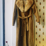 VINTAGE PENNY LANE SUEDE + SHEARLING COAT - Cloak and Dagger NYC