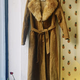 VINTAGE PENNY LANE SUEDE + SHEARLING COAT - Cloak and Dagger NYC