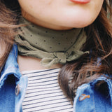 CLOAK & DAGGER SILK SCARF, FORET