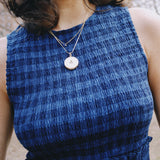 ALMA GINGHAM MIDI DRESS