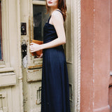 DARLING SQUARE NECK MIDI DRESS