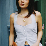 FRANKIE STRIPE VEST TOP