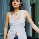 FRANKIE STRIPE VEST TOP