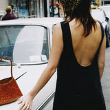 LANA DROP BACK MINI DRESS