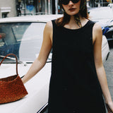 LANA DROP BACK MINI DRESS