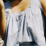 THE GREAT. EYELET TANK