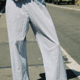 THE GREAT. EYELET EASY PANT