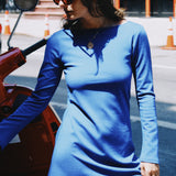 CLOAK & DAGGER BARDOT MINI DRESS