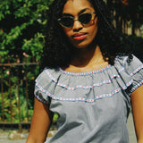 CLOAK & DAGGER ST. TROPEZ BLOUSE