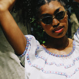 CLOAK & DAGGER ST. TROPEZ BLOUSE