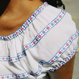 CLOAK & DAGGER ST. TROPEZ BLOUSE