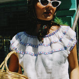 CLOAK & DAGGER ST. TROPEZ BLOUSE