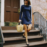 CLOAK & DAGGER BARDOT MINI DRESS