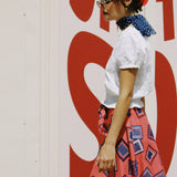 VINTAGE BANDANA PRINT WRAP SKIRT