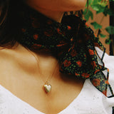 C&D POPPY SILK RECTANGLE SCARF