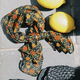 C&D POPPY SILK RECTANGLE SCARF