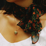 C&D POPPY SILK RECTANGLE SCARF