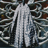 C&D NUIT RECTANGLE SILK SCARF