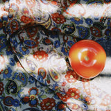 C&D JARDIN RECTANGLE SILK SCARF