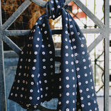 C&D NUIT RECTANGLE SILK SCARF