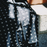 C&D NUIT RECTANGLE SILK SCARF