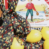 C&D CITRON RECTANGLE SILK SCARF