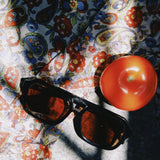 HAVANA AVIATOR SUNGLASSES, BLACK