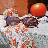 MIKI RECTANGULAR SUNGLASSES