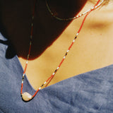 C&D BEADED PEARL NECKLACE