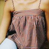DELIA STRIPE TOP