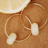 BOHEME HOOP CHARTREUSE