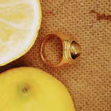 MOONFLOWER GOLD RING