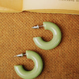 SALMA GREEN EARRING