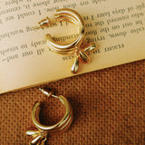 WINNIE GOLD EARRING