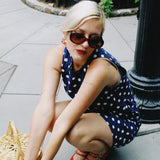 CLEO POLKA DOT MINI DRESS