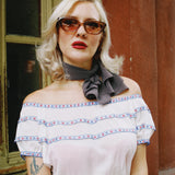 MIA SUNGLASSES, CRYSTAL BROWN