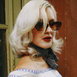 MIA SUNGLASSES, CRYSTAL BROWN