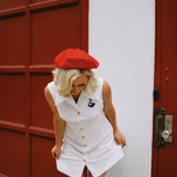 VINTAGE SAILOR MOD MIDI DRESS