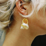 PEARL SHELL EARRINGS