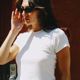 JUNGMAVEN ISOLA TEE WASHED WHITE
