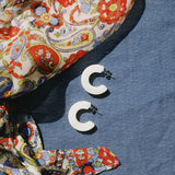 NAT+NOOR SHELL RAY HOOP