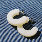 NAT+NOOR SHELL RAY HOOP