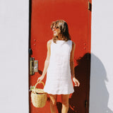 FAITHFULL IRIA MINI WHITE DRESS