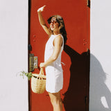 FAITHFULL IRIA MINI WHITE DRESS