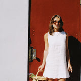 FAITHFULL IRIA MINI WHITE DRESS