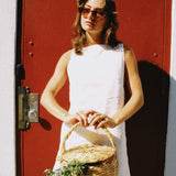 FAITHFULL IRIA MINI WHITE DRESS
